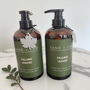 Sand + Fog Falling Leaves Hand Wash 2 Pack | 20 oz Each | Holiday Gift Set